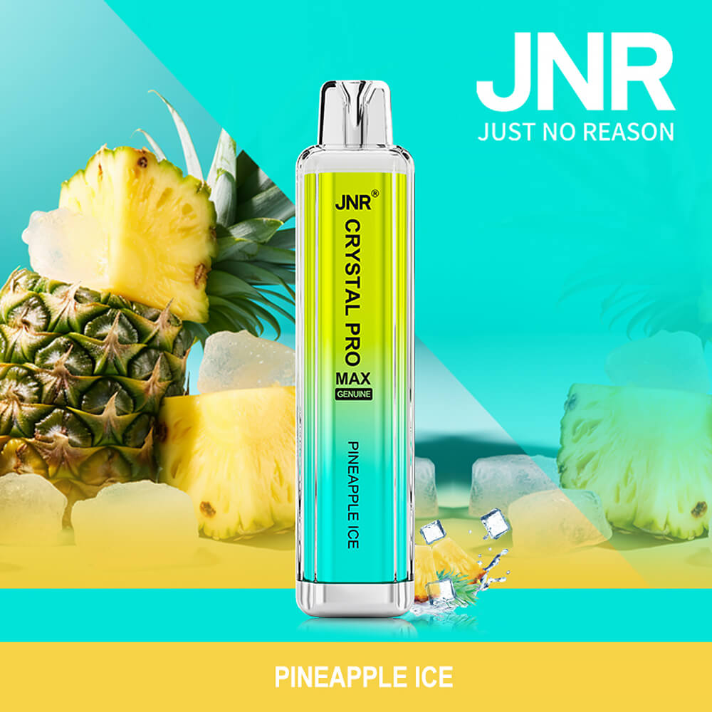 JNR CRYSTAL PRO MAX 5000 Puffs Disposable Vape（2% 5%Nicotine ）20ML 20 Flavors In Sales