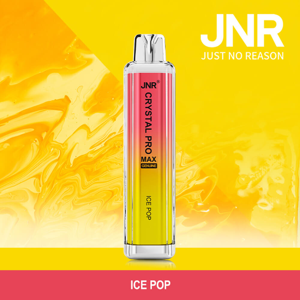 JNR CRYSTAL PRO MAX 5000 Puffs Disposable Vape（2% 5%Nicotine ）20ML 20 Flavors In Sales