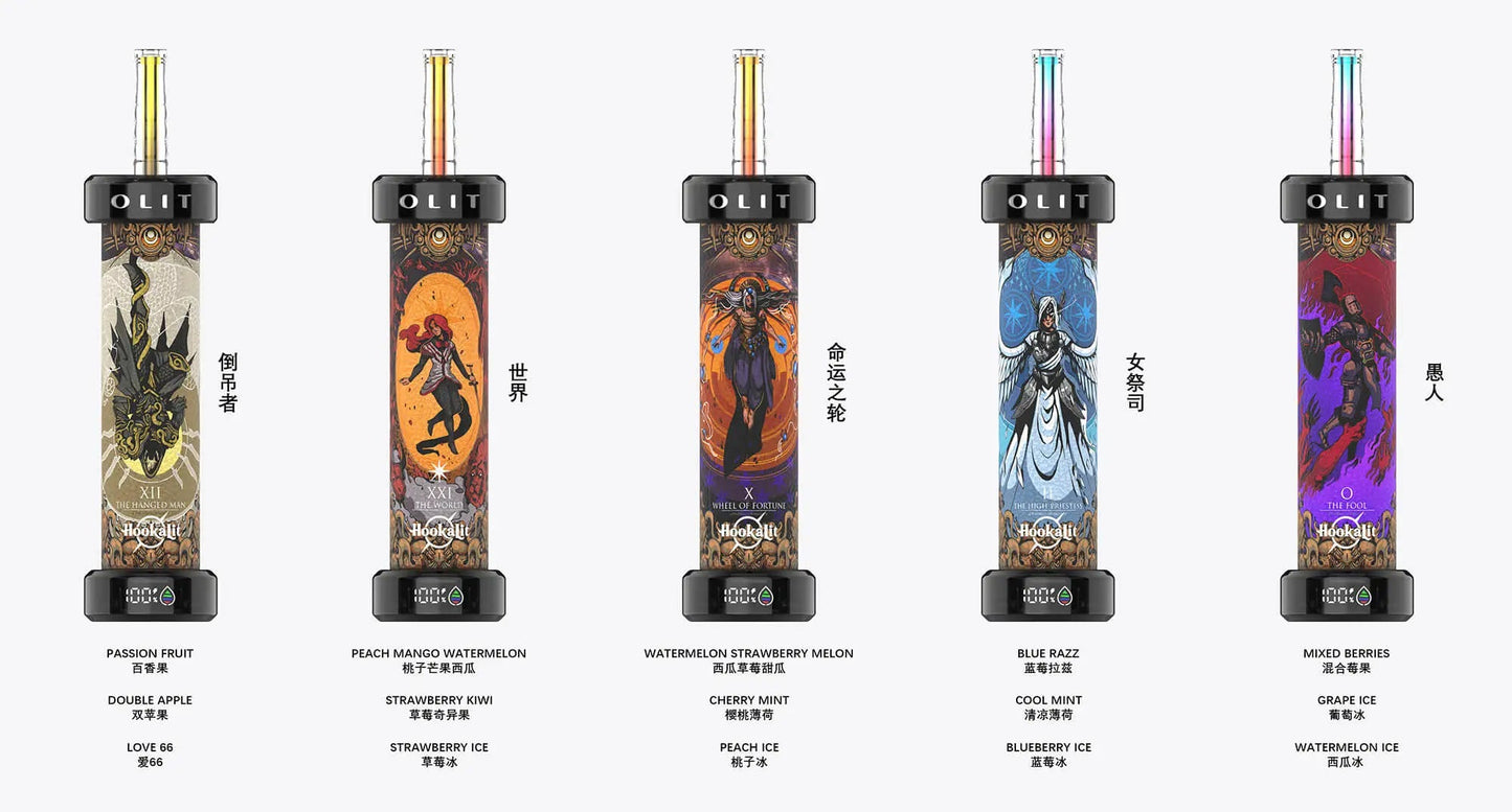 Arymi Hookalit 40000 Puffs Disposable Vape 40ml  1300mAh  20  Flavors.