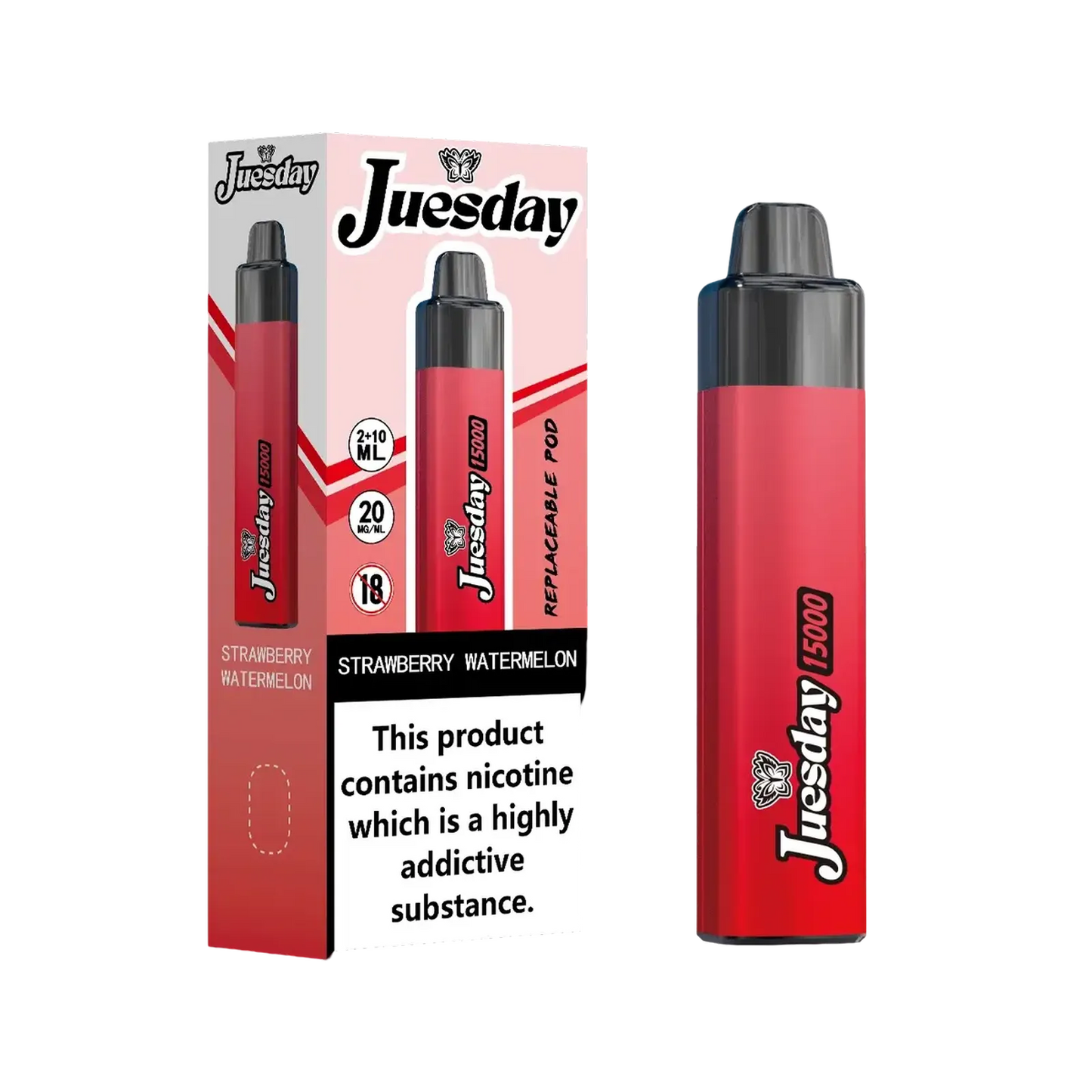 Juesday 15000 Puffs Prefilled Vape Pod Kit | Box of 10
