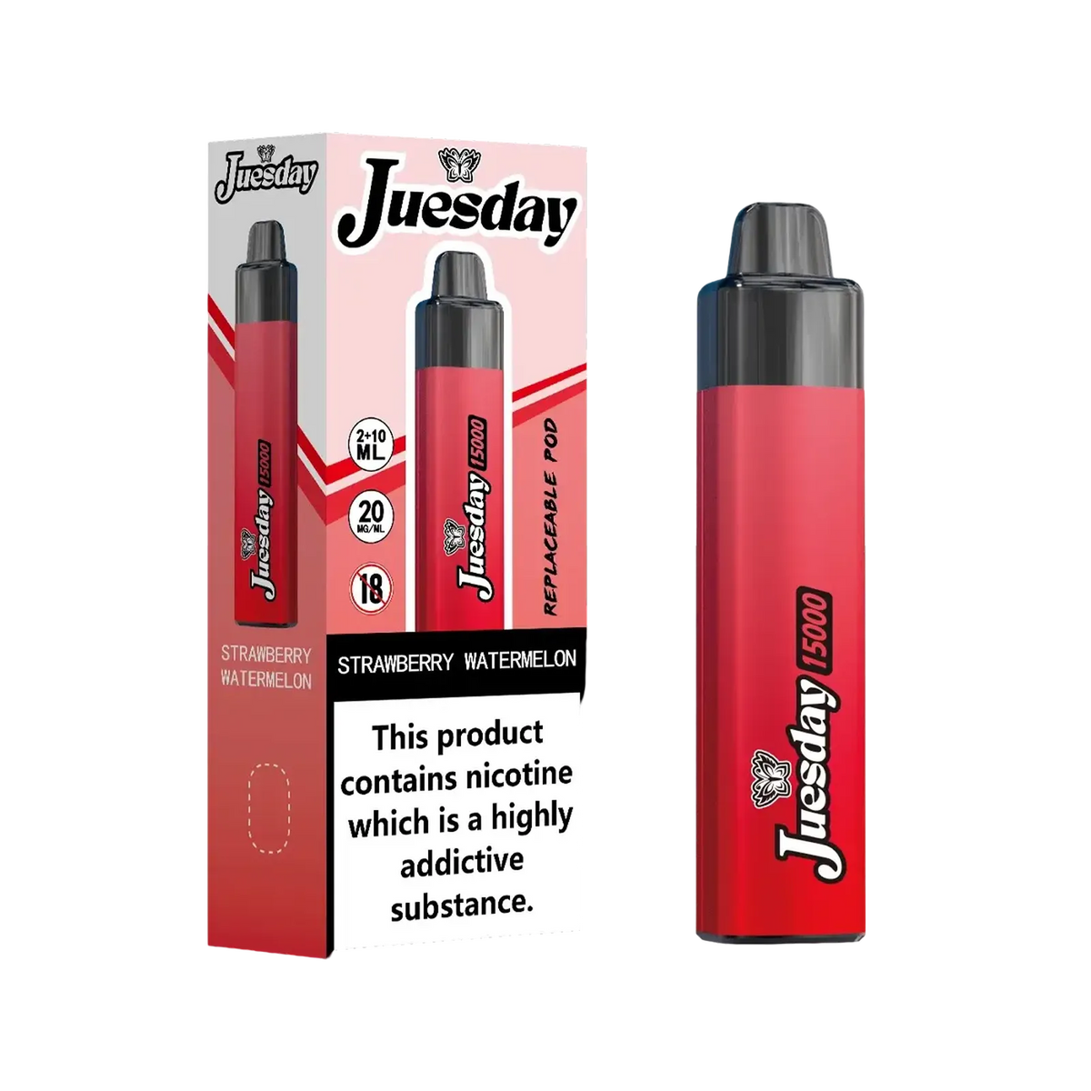 Juesday 15000 Puffs Prefilled Vape Pod Kit | Box of 10