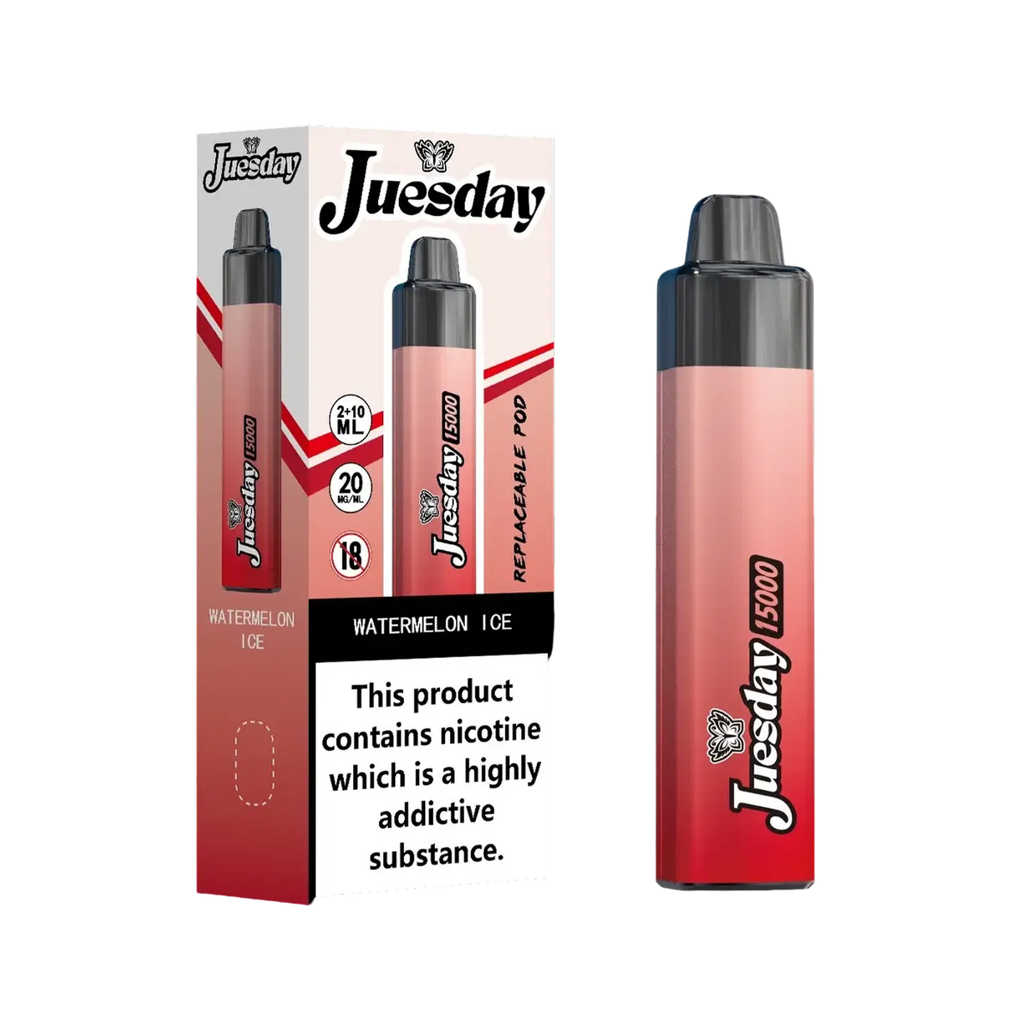 Juesday 15000 Puffs Prefilled Vape Pod Kit | Box of 10