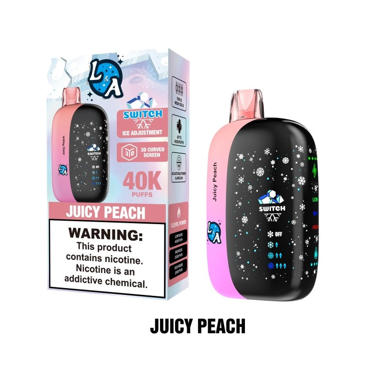 L&amp;A Switch 40K Ice Control Einweg-E-Zigarette 5%