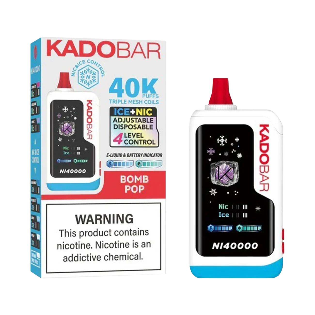Kado Bar NI40K Einweg-Vaporizer