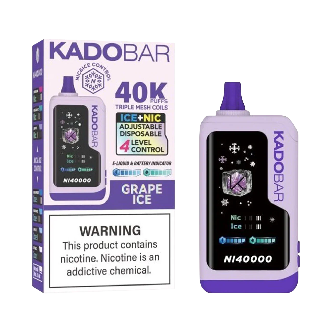 Kado Bar NI40K Einweg-Vaporizer