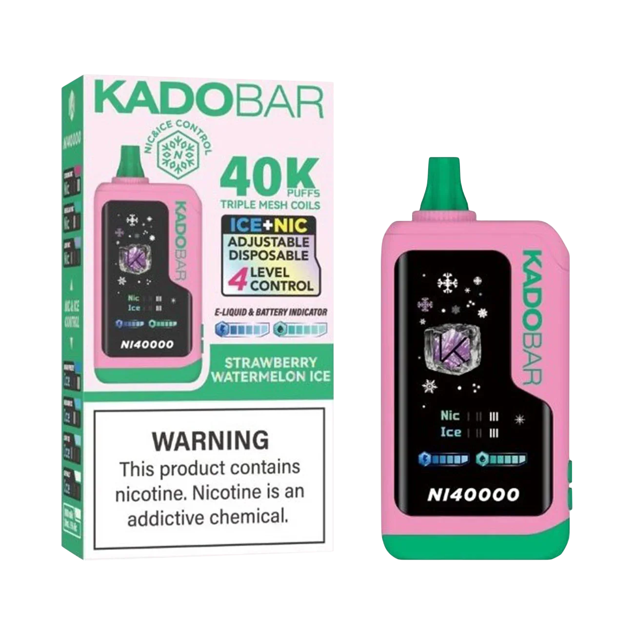 Kado Bar NI40K Einweg-Vaporizer