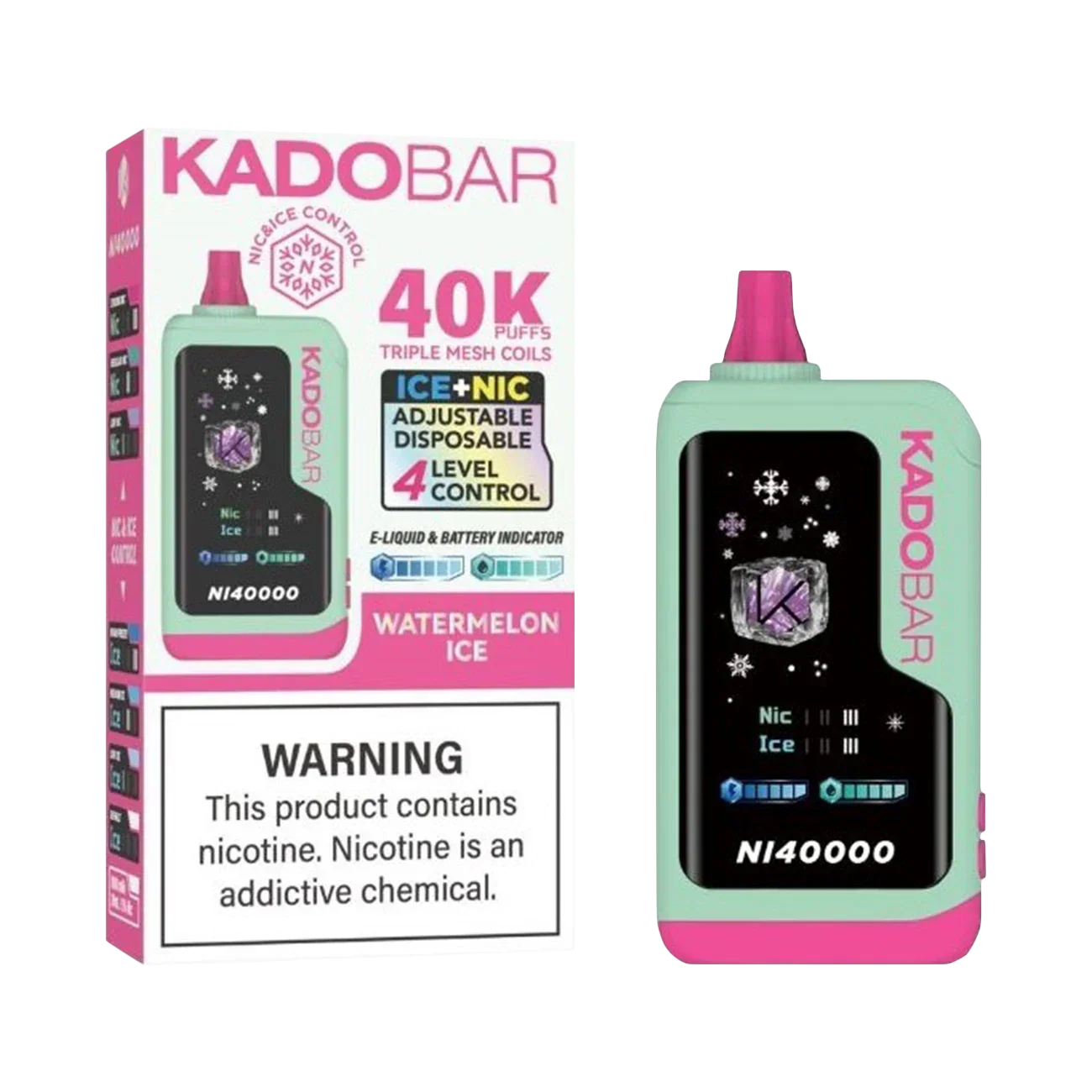 Kado Bar NI40K Einweg-Vaporizer