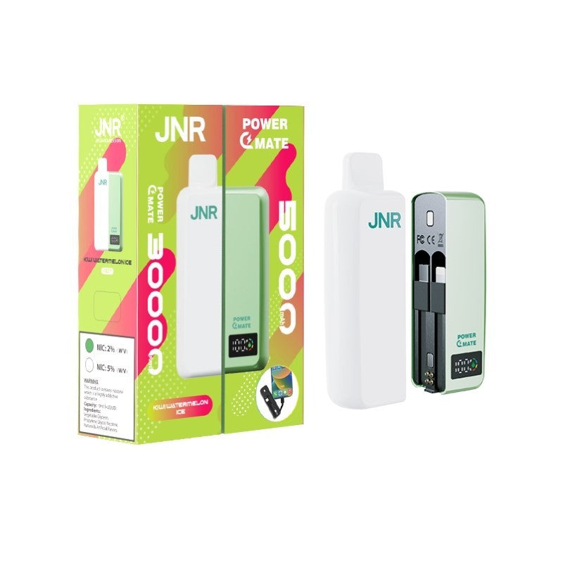 JNR PowerMate 30K Disposable Vape 19ml 5%