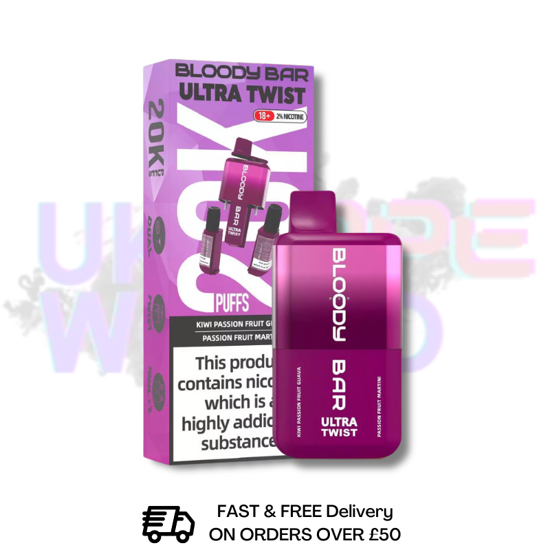 Bloody Bar 20K Puff Ultra Twist Disposable Bar