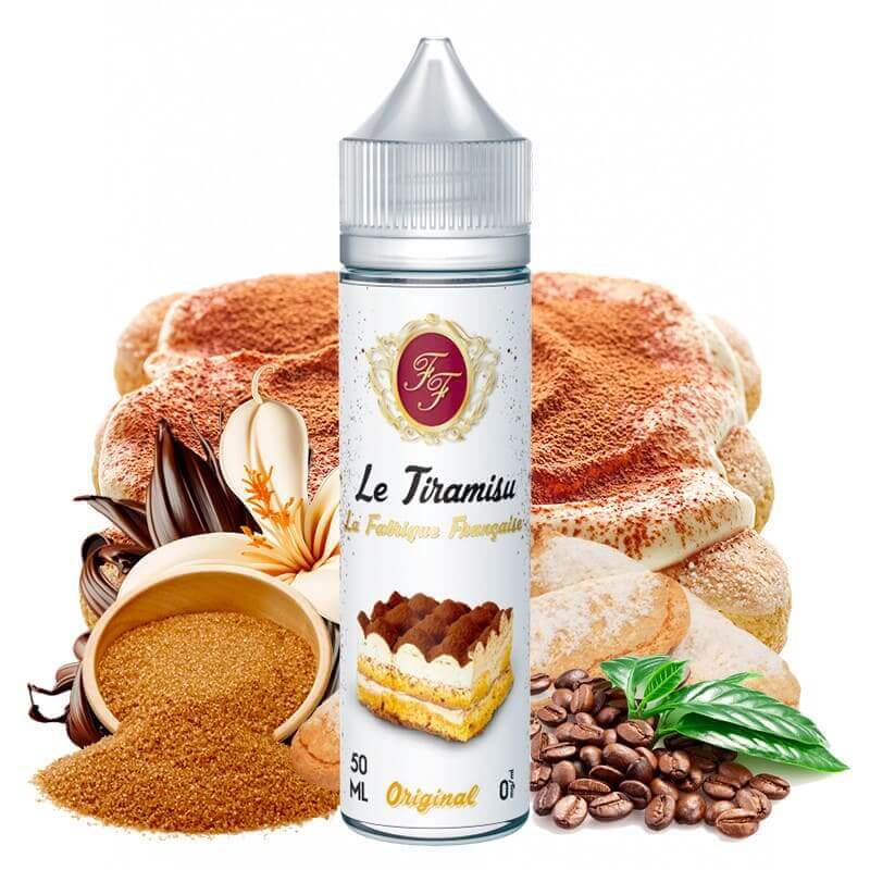 LA FABRIQUE FRANÇAISE Le Tiramisu – E-Liquid 50 ml