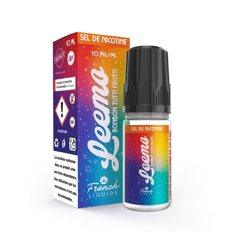 LE FRENCH LIQUIDE Leemo Bonbon Tutti Frutti - E-Liquid 10 ml