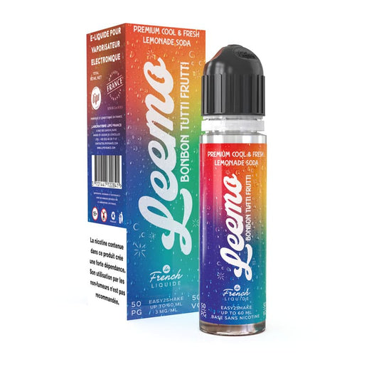 LE FRENCH LIQUIDE Leemo Bonbon Tutti Frutti - Packung E-Liquide 60 ml