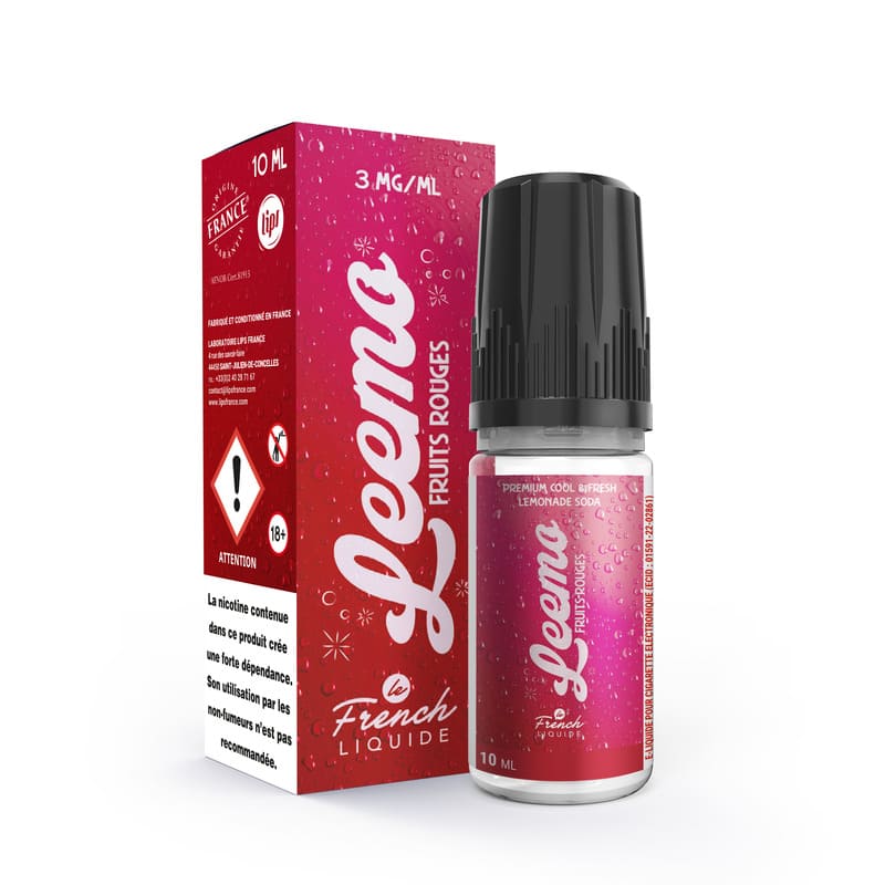 LE FRENCH LIQUIDE Leemo Fruits Rouges – E-Liquid 10 ml