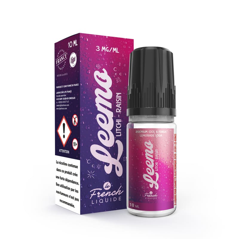LE FRENCH LIQUIDE Leemo Litchi Raisin – E-Liquid 10 ml
