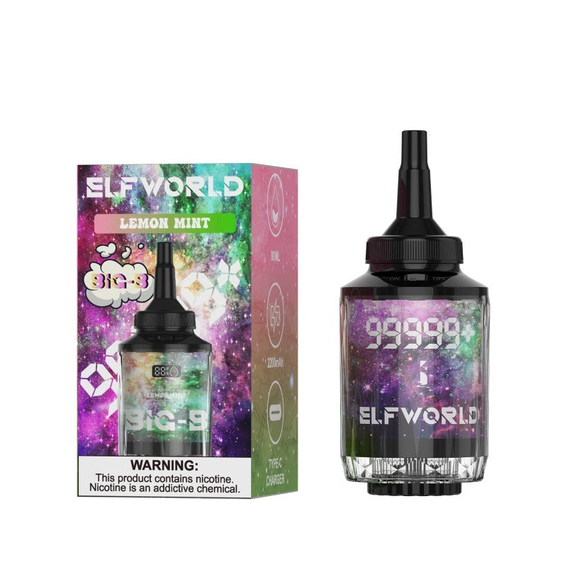 Elfworld Big-B 99999 Züge Einweg-Shisha 80ml 0,5%