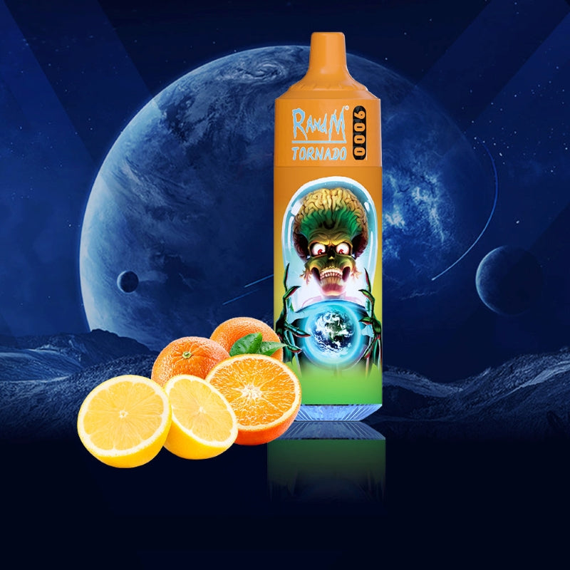 R&amp;M Tornado 9000 Züge Einweg-E-Zigarette 18 ml
