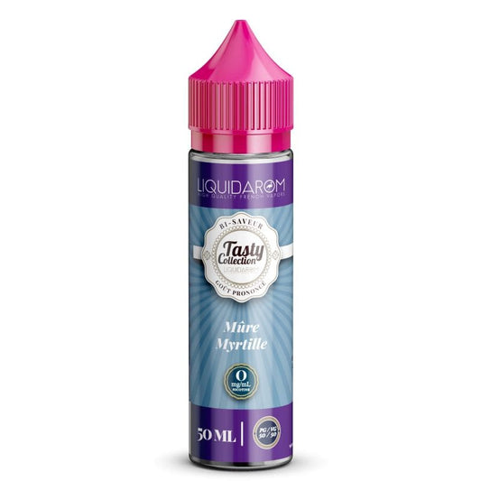 LIQUIDAROM TASTY Mûre Myrtille - E-Liquid 50ml