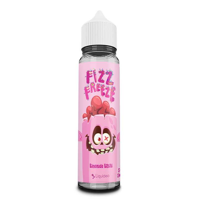LIQUIDEO Fizz &amp; Freeze Limonade Litchi - E-Liquid 50ml