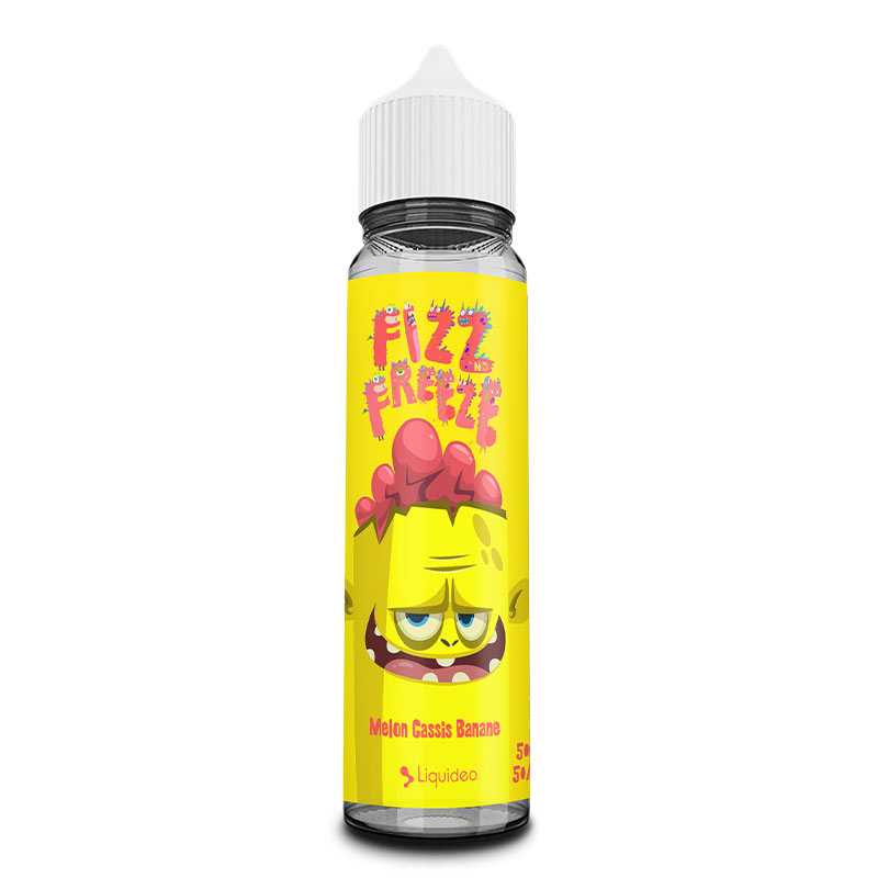 LIQUIDEO Fizz &amp; Freeze Melon Cassis Banane – E-Liquid 50 ml