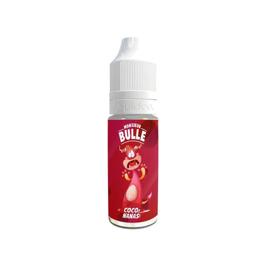 LIQUIDEO Monsieur Bulle Coco Nanas – E-Liquid 10 ml
