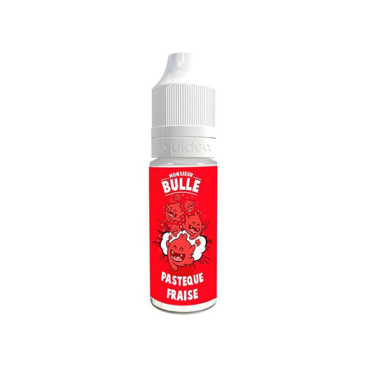LIQUIDEO Monsieur Bulle Pastèque Fraise - E-Liquid 10 ml