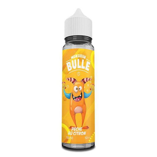 LIQUIDEO Monsieur Bulle Pêche Au Citron - E-Liquid 50ml