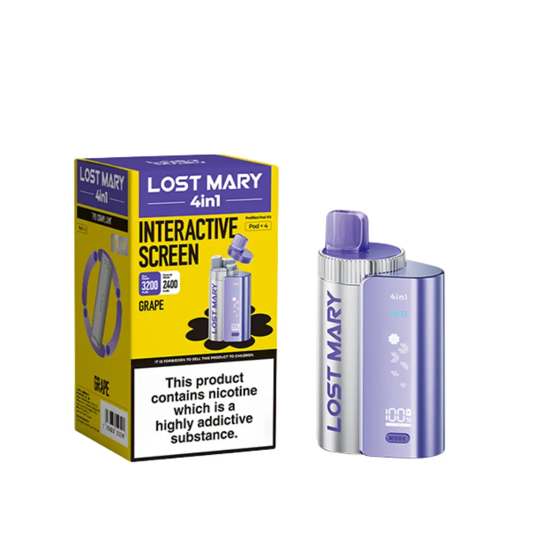 Lost Mary 4-in-1 Prefilled & Reusable Pod Kit