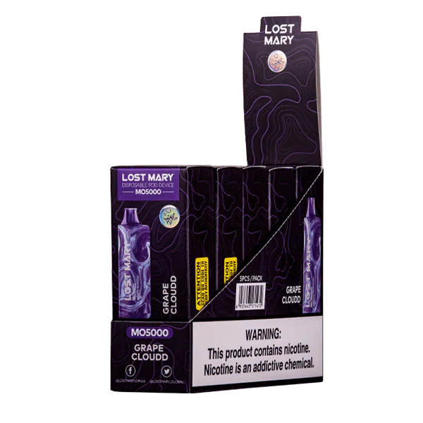 Grape Cloudd Lost Mary MO5000