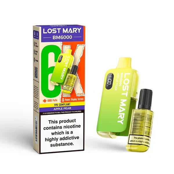 Lost Mary BM6000 Prefilled Vape Pod Kit | Box of 5