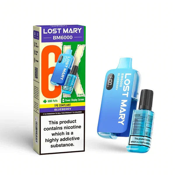 Lost Mary BM6000 Prefilled Vape Pod Kit | Box of 5