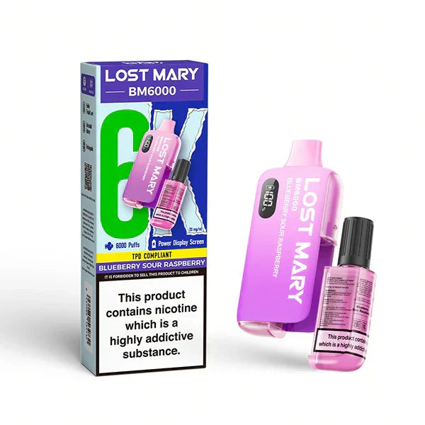 Lost Mary BM6000 Prefilled Vape Pod Kit | Box of 5