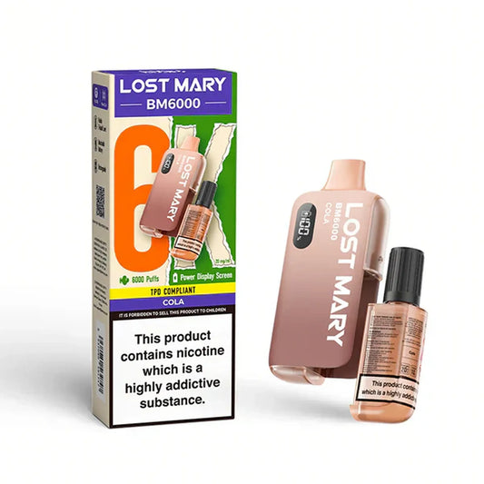 Lost Mary BM6000 Prefilled Vape Pod Kit | Box of 5