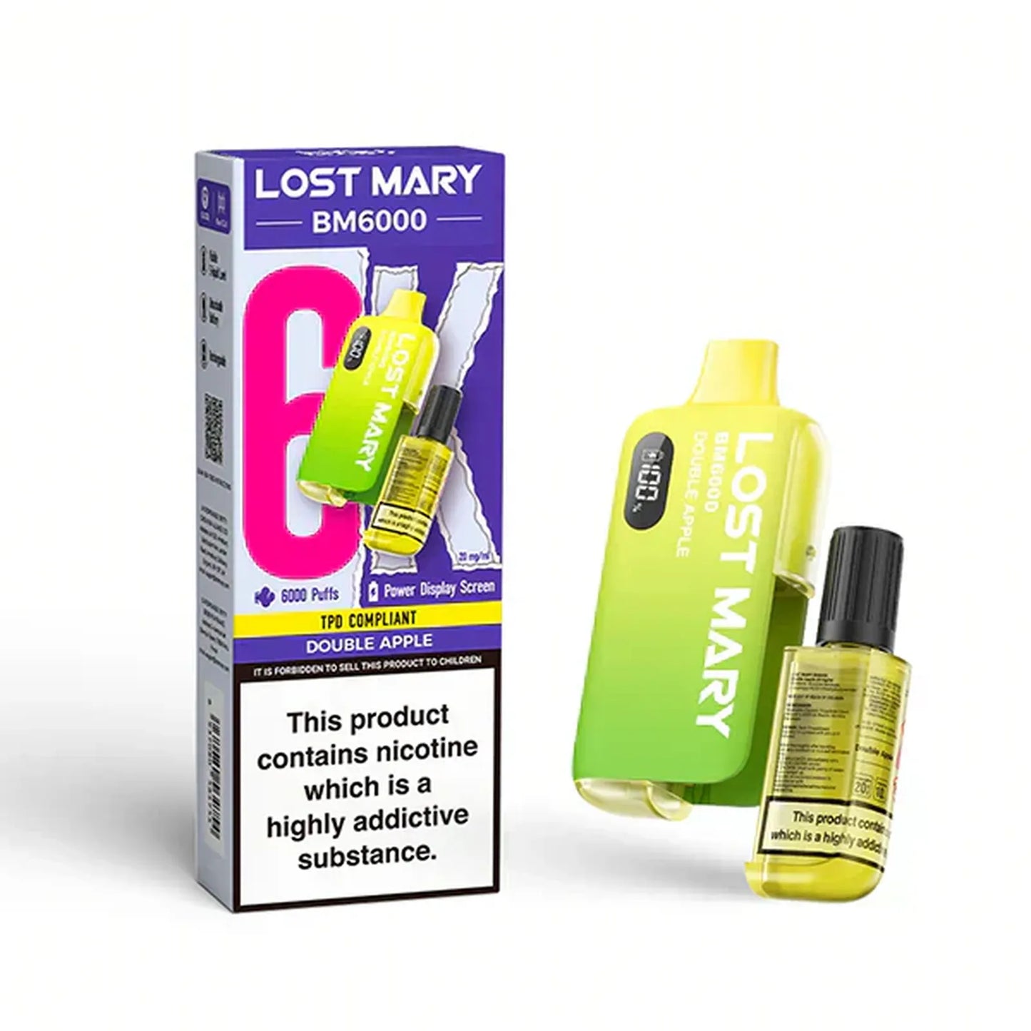 Lost Mary BM6000 Prefilled Vape Pod Kit | Box of 5