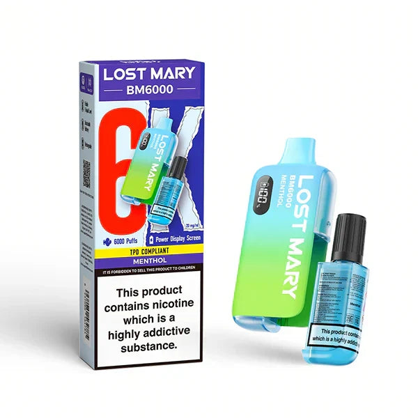Lost Mary BM6000 Prefilled Vape Pod Kit | Box of 5