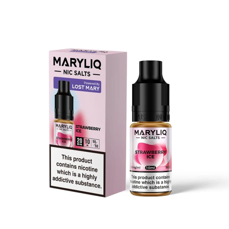 LOST MARY Maryliq Strawberry Ice - Nikotinfrei 10ml