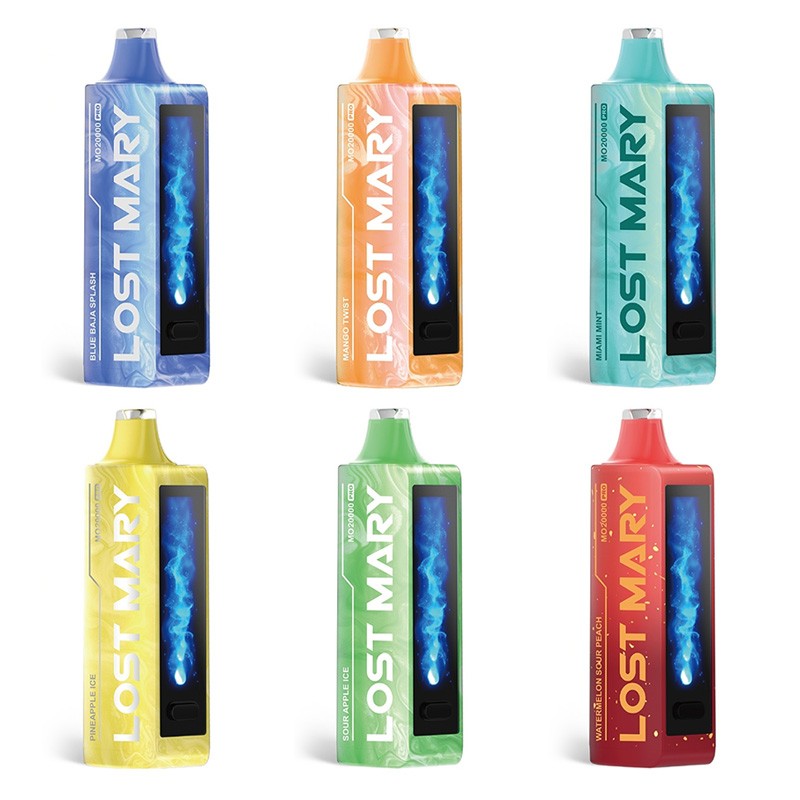 Disposable Vape 20000 Puffs - Lost Mary MO20000 Pro (5% Nic) | Dual Mesh Coil