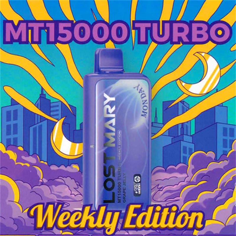 Lost Mary MT15000 Turbo Weekly Edition Disposable Vape 5% 16ml
