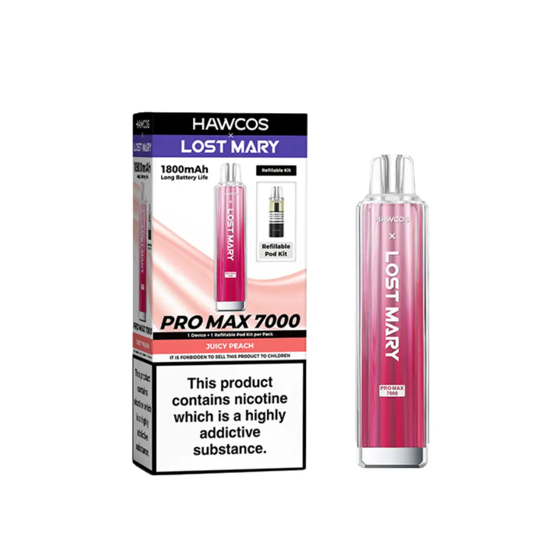 Lost Mary Pro Max 7000 Prefilled & Reusable Pod Kit