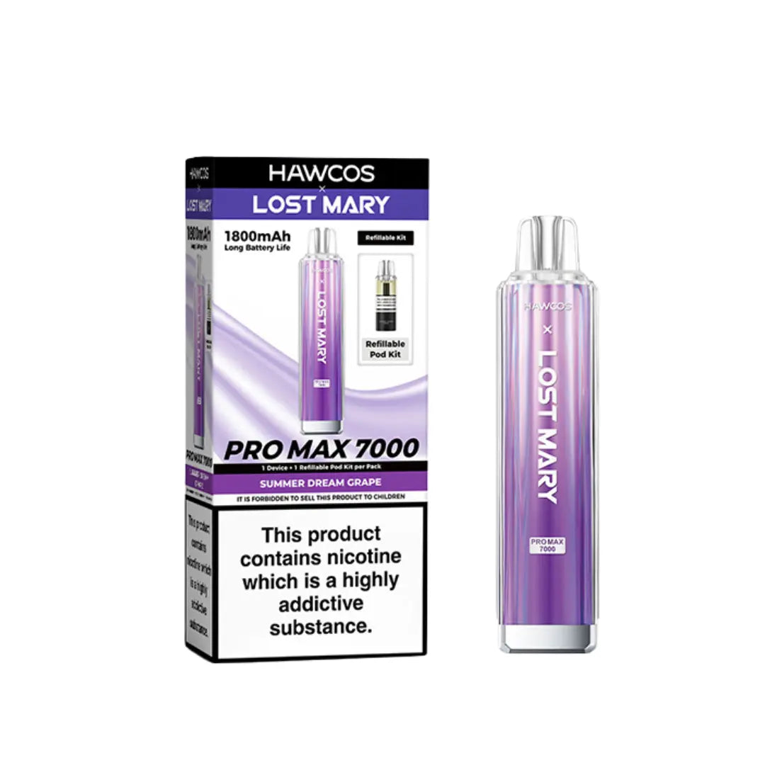 Lost Mary Pro Max 7000 Prefilled & Reusable Pod Kit