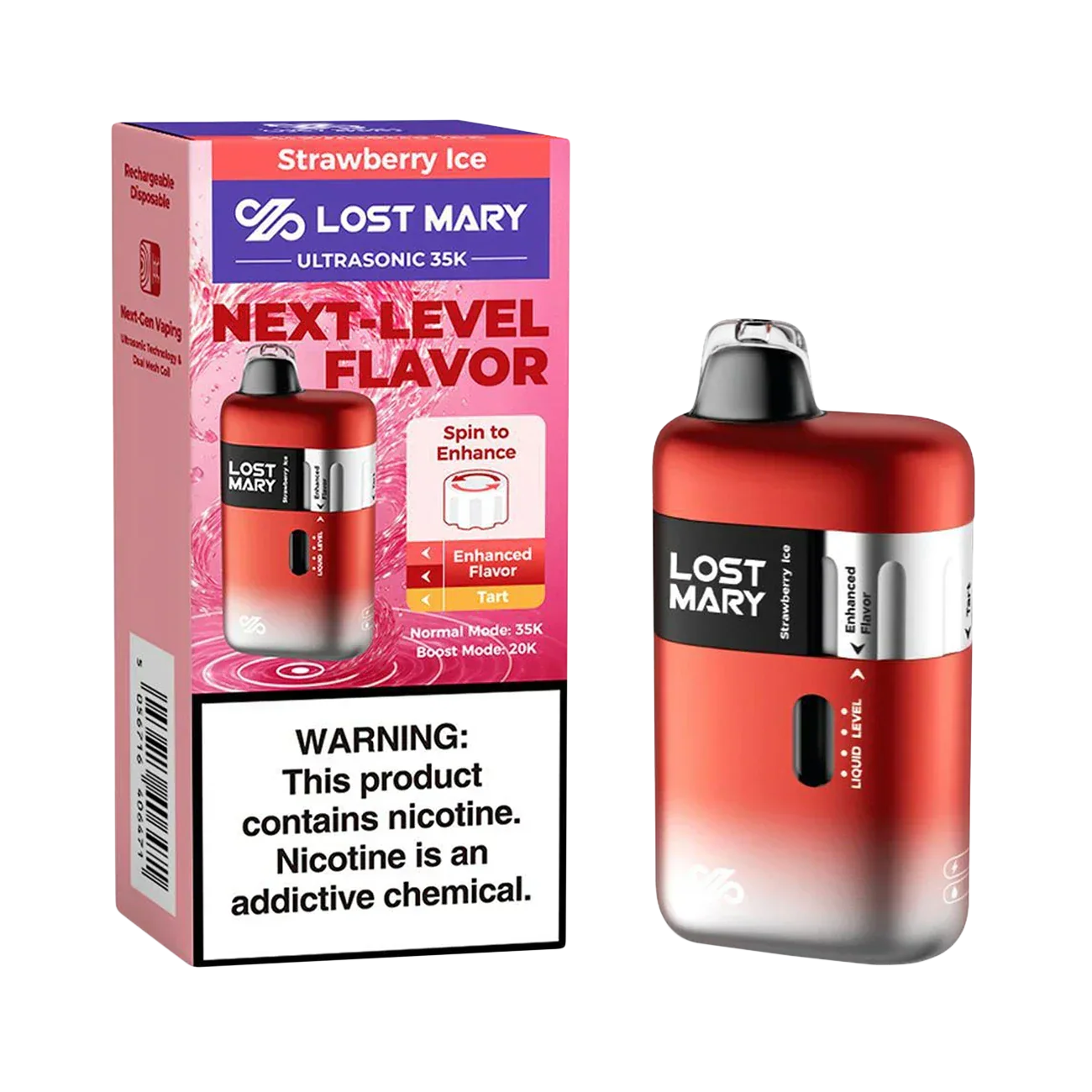 Lost Mary Ultraschall 35k Einweg