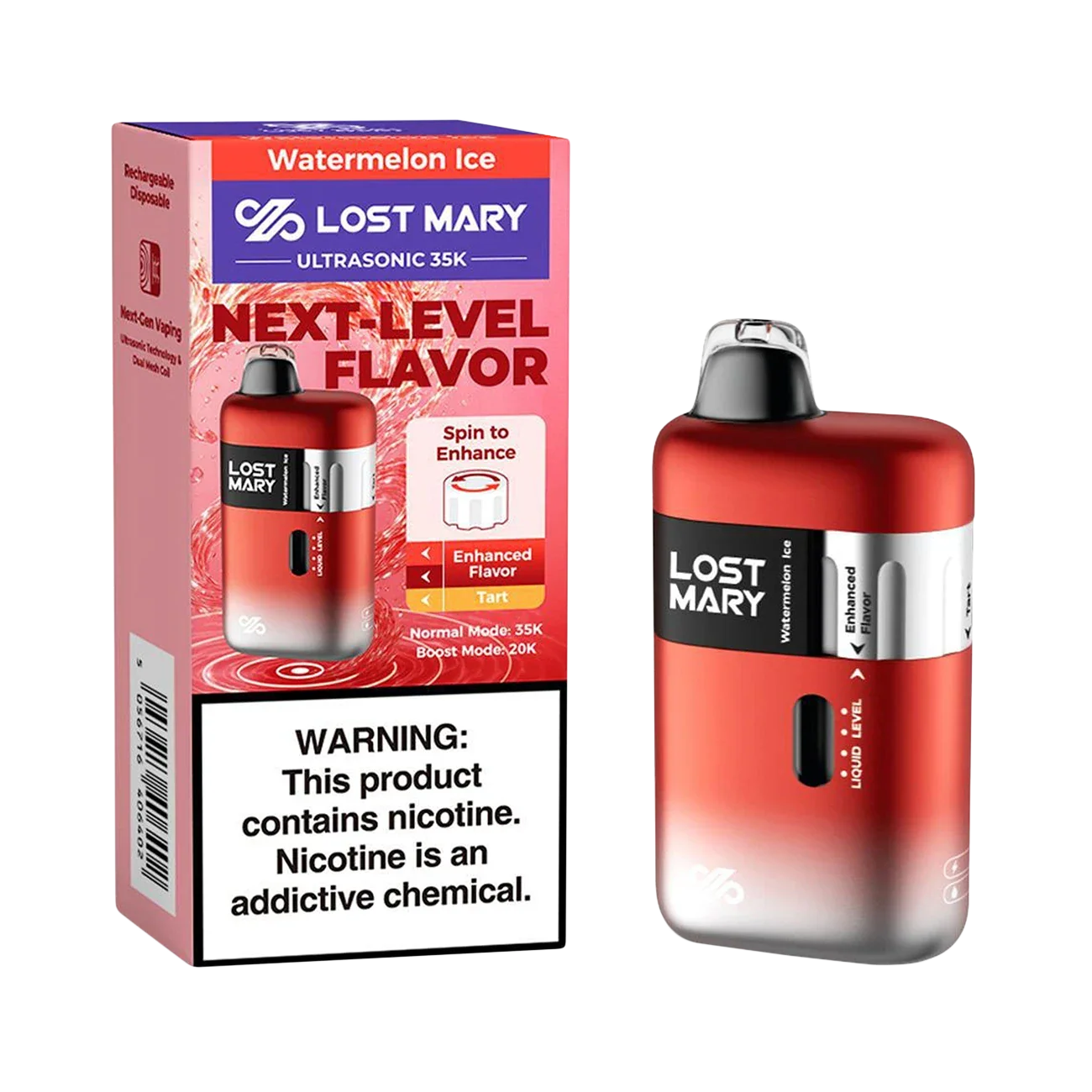 Lost Mary Ultrasonic 35k Disposable