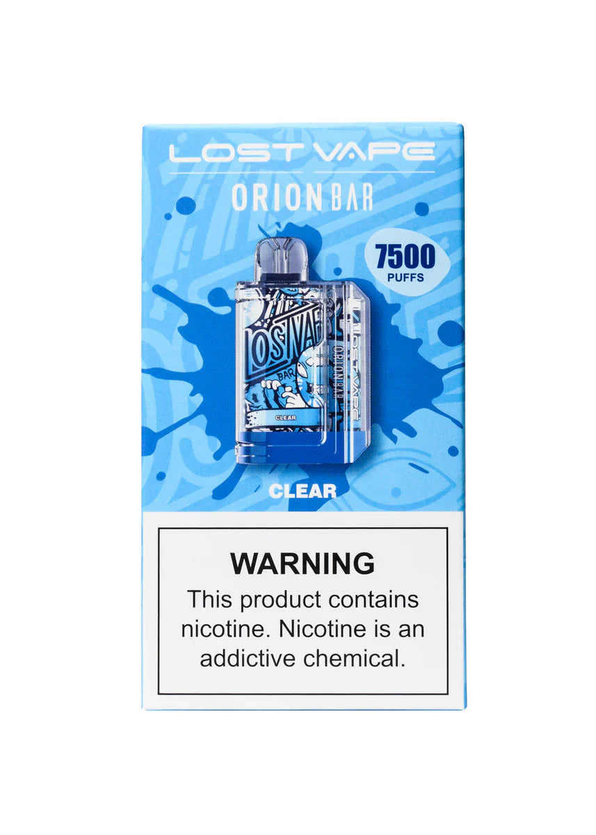 Clear Lost Vape Orion Bar 7500