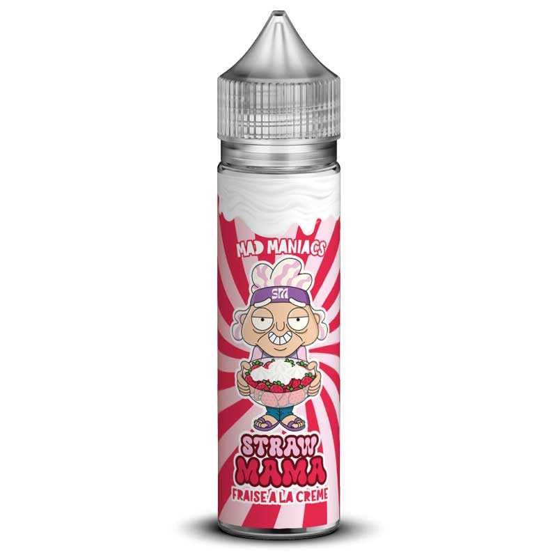 MAD MANIACS Straw Mama – E-Liquid 50 ml