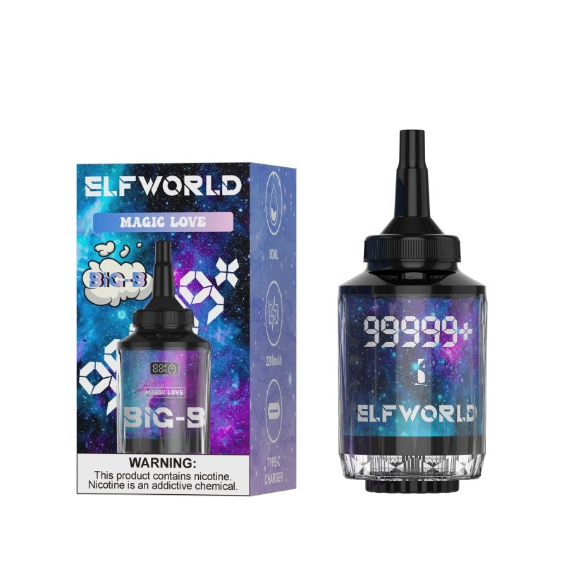 Elfworld Big-B 99999 Züge Einweg-Shisha 80ml 0,5%