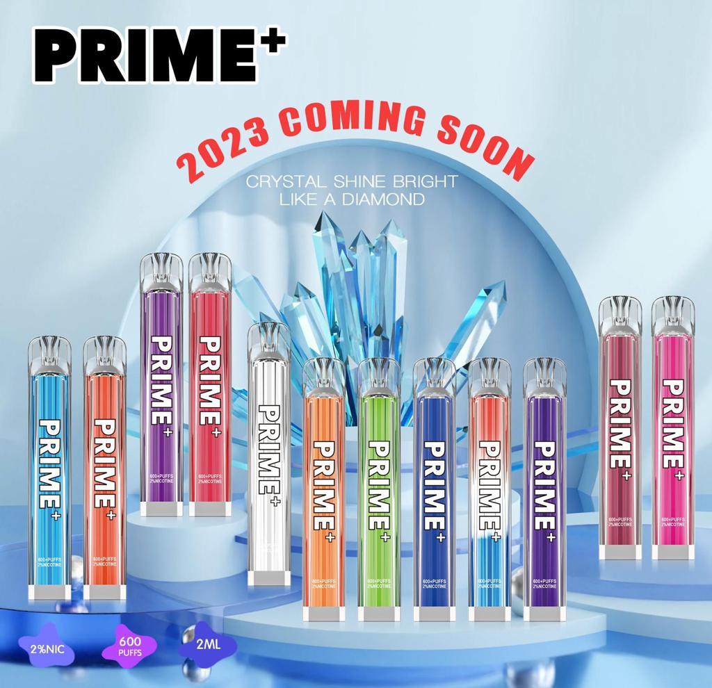 Prime Plus 600 Züge Einweg-E-Zigarette (10er-Packung)