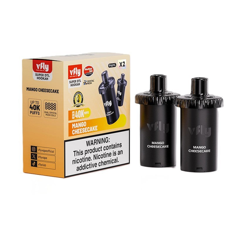 VFLY Super DTL 40K Disposable Pod 18ml 0.6% (2pcs/pack)