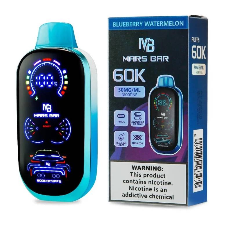 Mars Bar 60K Einweg-E-Zigarette 25ml 5%