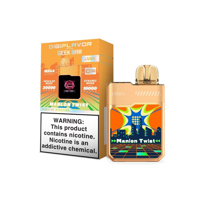 Digiflavor x Geek Bar Lush 20K Disposable Vape (5%. 20ml)