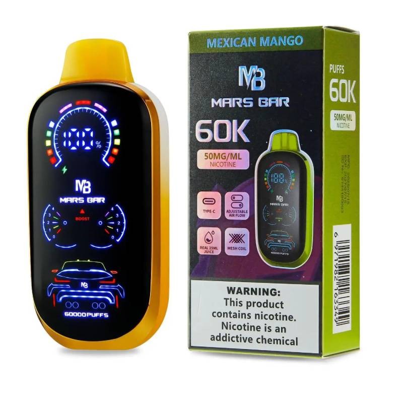 Mars Bar 60K Disposable Vape 25ml 5%