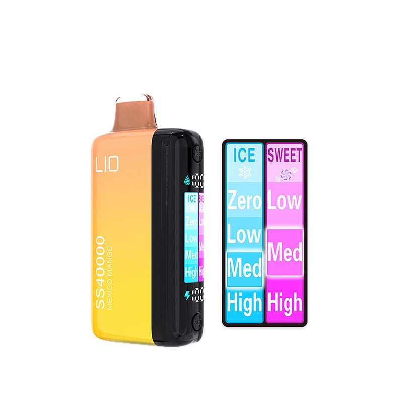 iJOY Lio SS40000 Einweg-Vaporizer, 22 ml, 5 %